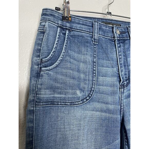 Abercrombie & Fitch Blue Flare Jeans - Picture 6 of 11
